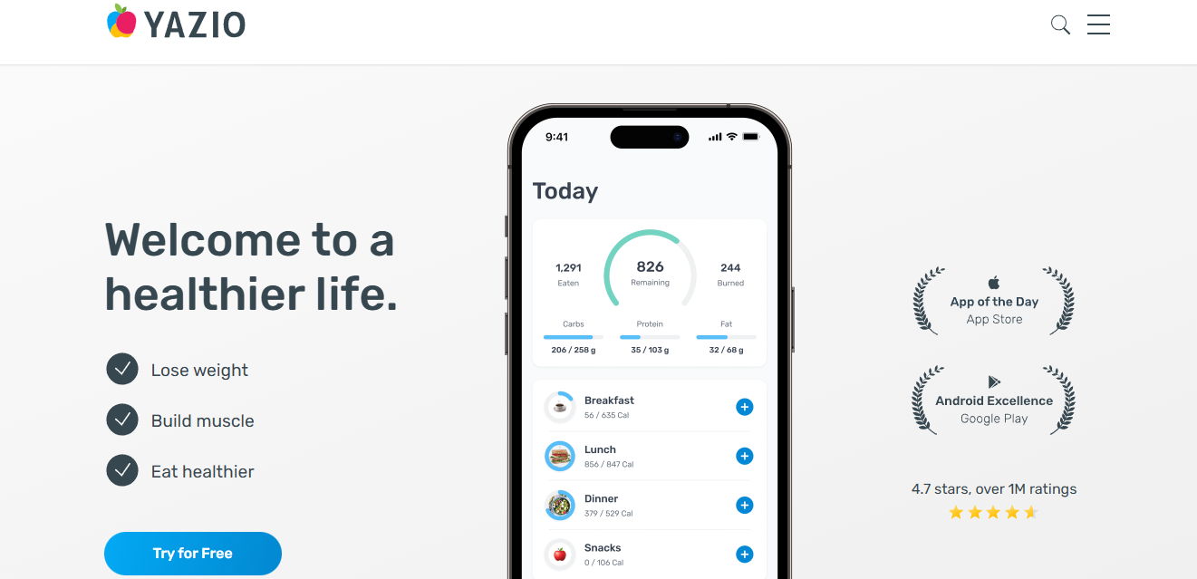 Tools - MyFitnessPal Alternative